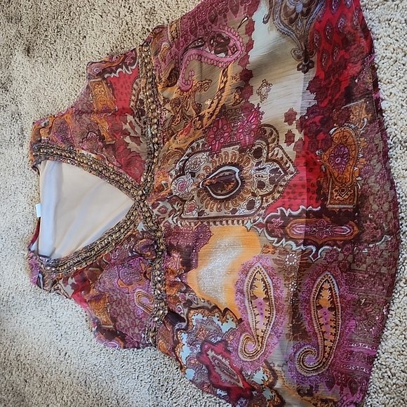 Chiffon Sleeveless Top - Picture 1 of 5